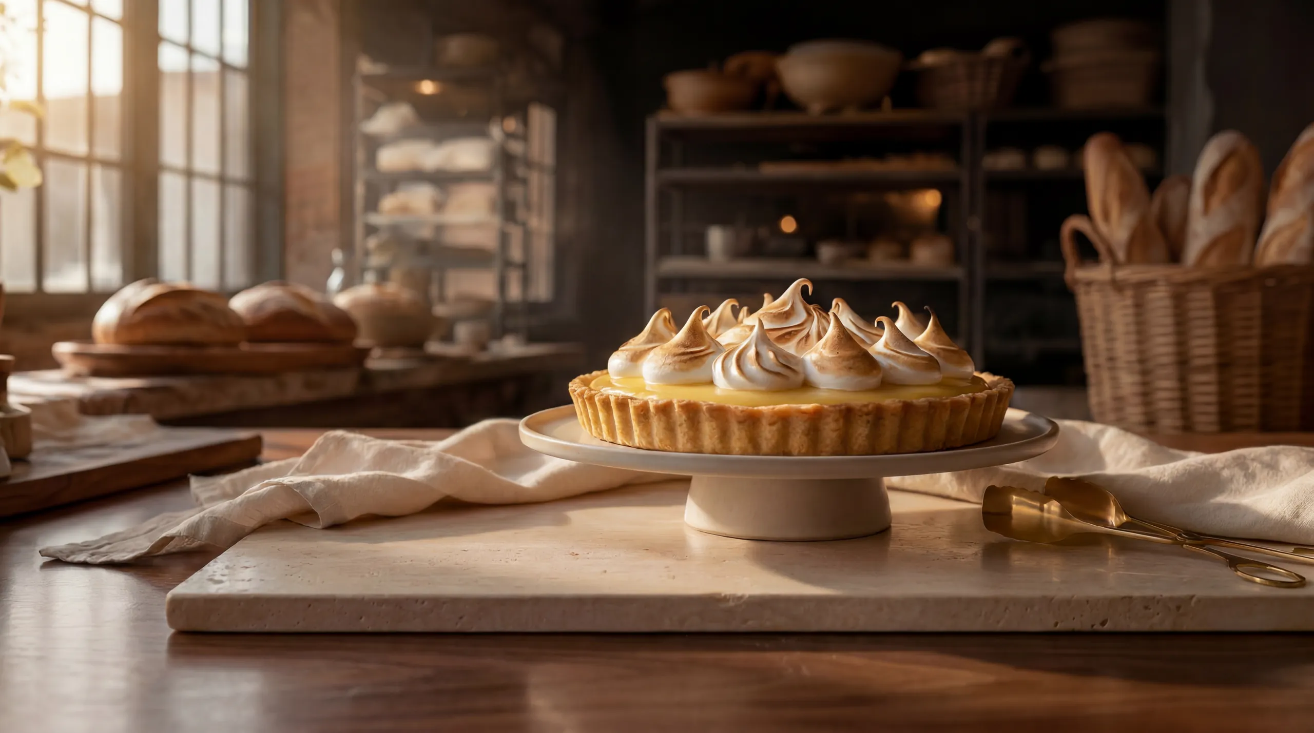 Tarte citron meringuée